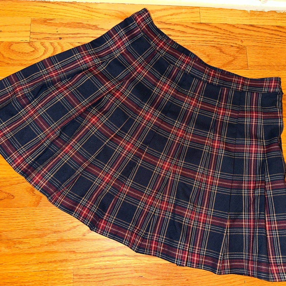 plaid skirt by forever 21